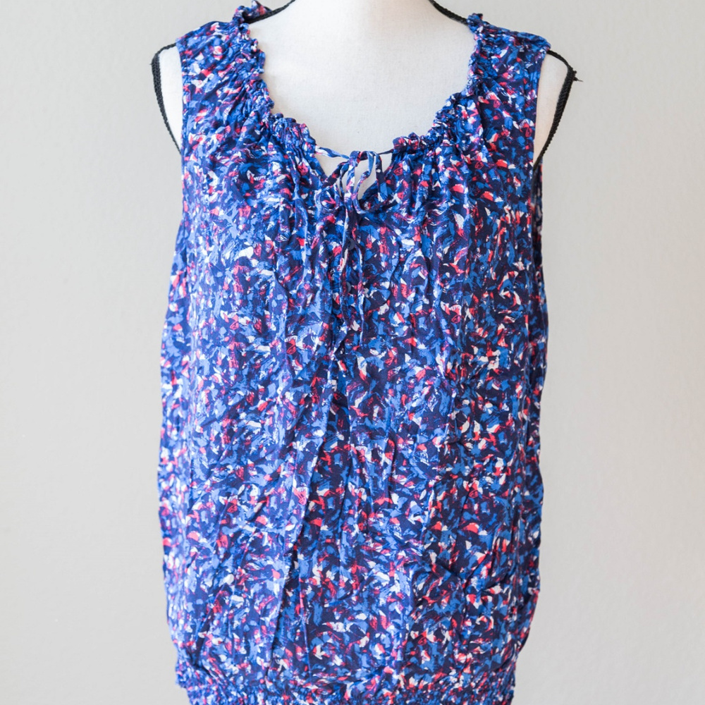 Ana Sleeveless Blouse Top Plus Size